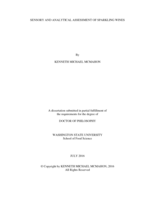 SENSORY AND ANALYTICAL ASSESSMENT OF SPARKLING WINES