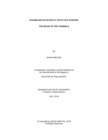 CHANNELING SATIATION AT THE ST-NTS SYNAPSE: THE ROLES OF TRP CHANNELS