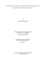 Development of a clinically relevant insulated foamy viral vector for hematopoietic stem cell gene therapy