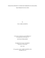 Enhancing Efficiency in Tree-Fruit Breeding by Developing Trait-Predictive DNA Tests