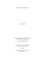 Rebranding: Two Essays