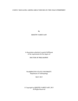 Costly Signaling Among Great Houses on the Chaco Periphery