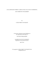 Local Biosolids Compost: Agricultural Use, Fate of Antibiotics, and Community Engagement