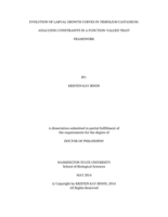 Evolution of Larval Growth Curves in <italic>Tribolium castaneum</italic>: Analyzing Constraints in a Function-Valued Trait Framework