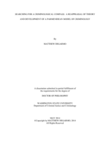 SEARCHING FOR A CRIMINOLOGICAL COMPASS:  A REAPPRAISAL OF THEORY AND DEVELOPMENT OF A PARMENIDEAN MODEL OF CRIMINOLOGY