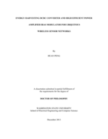 Energy Harvesting DCDC Converter and High Efficient Power Amplifier Bias Modulator for Ubiquitous Wireless Sensor Networks