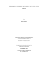 The Growth of the Design Disciplines in the United States, 1984-2010