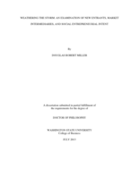 Weathering the Storm: An Examination of New Entrants, Market Intermediaries, and Social Entrepreneurial Intent
