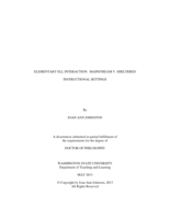Elementary ELL Interaction: Mainstream v. Sheltered  Instructional Settings