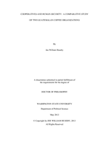 Cooperatives and Human Security: A comparative study of two Guatemalan coffee organizations