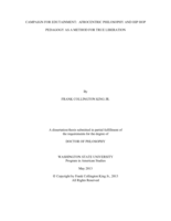 Campaign for Edutainment: Afrocentric Philosophy and Hip Hop Pedagogy as a Method for True Liberation