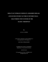 Impacts of nitrogen fertility, soilborne disease, and socioeconomic factors on diverse small grain production systems of the Pacific Northwest