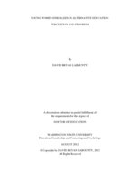 Young Women Enrollees in Alternative Education: Perception and Progress