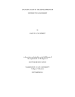 Engaging Staff in the Development of Distributed Leadership