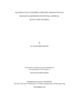 BACTERIAL CELLULOSE/FIBRIN COMPOSITES: PREPARATION AND MECHANICAL PROPERTIES OF POTENTIAL ARTIFICIAL BLOOD VESSEL MATERIAL