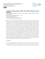 Coupled Chemistry-Climate Effects from 2050 Projected Aviation Emissions
