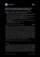 Electro-Fenton Based Technique to Enhance Cell Harvest and Lipid Extraction from Microalgae