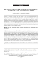 Who Dominates the Discourses of the Past? Gender, Occupational Affiliation, and Multivocality in North American Archaeology Publishing
