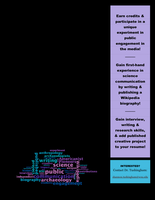 Science Communication in Anthropology (ANTH 499.02) Flyer