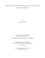 Charge and time-domain design techniques for true-time-delay based spatial signal processors