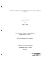 Effective Substance Abuse Treatment for Native American Patients