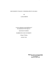 How Domestic Violence Exposure Affects Children