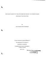 Preparing Parents to Care for Their NICU Infant: An Evidence Based Discharge Teaching Tool