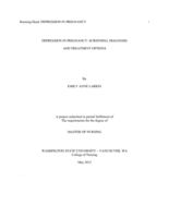 Depression in Pregnancy: Screening, Diagnosis, and Treatment Options