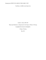 The Effects of ADHD on the Family Unit