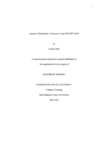 Aspects of Spirituality in Persons Living with HIV/AIDS