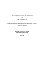 The Stress of Educational PDA Technology