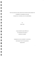 The fulfillment of the United States Constitutional Directive to Promote the General Welfare: In Search of a National Health Care Purpose