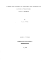 An Exploratory Description of Lifestyle Behaviors and Physiologic Outcomes in Turkish Women With Type 2 Diabetes
