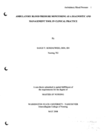 Ambulatory Blood Pressure Monitoring as a Diagnostic and Management Tool in Clinical Practice