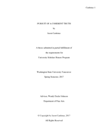 Pursuit of A Coherent Truth