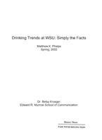 Drinking trends at WSU: Simply the facts