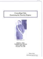 Controlling Chile: Examining the Pinochet regime