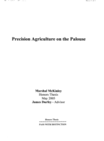 Precision agriculture on the Palouse