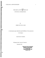 Subclinical Hypothyroidism and Potential Consequences