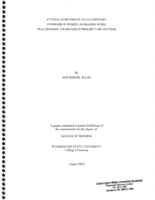 Atypical Symptoms of Acute Coronary Syndrome in Women: Increasing Nurse Practitioners' Awareness in Primary Care Settings