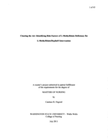 Clearing the Air: Identifying Risk Factors of L-Methylfolate Deficiency for L-Methylfolate/Deplin  Intervention