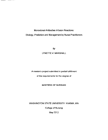 Monoclonal Antibodies Infusion Reactions: Etiology, Prediction and Management by Nurse Practitioners
