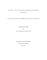 Procalcitonin   A Way to a Better Antibiotic Stewardship in the Adult Population: A Literature Review
