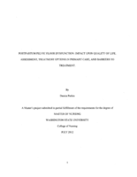 Postpartum Pelvic Floor Dysfunction: Impact Upon Quality of Life, Assessment, Treatment Options in Primary Care, and Barriers to Treatment