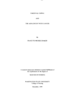Parental Coping and the Adolescent With Cancer
