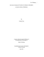 The Use of Massage to Reduce Stress in Children: An Educational Proposal