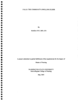 Falls: The Community-Dwelling Elder