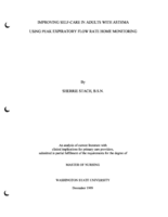 Improving Self-Care in Adults With Asthma Using Peak Expiratory Flow Rate Home Monitoring