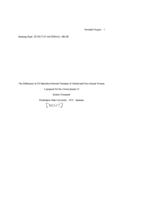 The Differences in O2 Saturation Between Neonates of Abused and Non-Abused Women