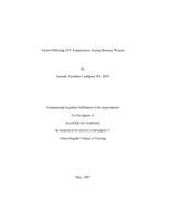 Factors Effecting HIV Transmission Among Russian Women